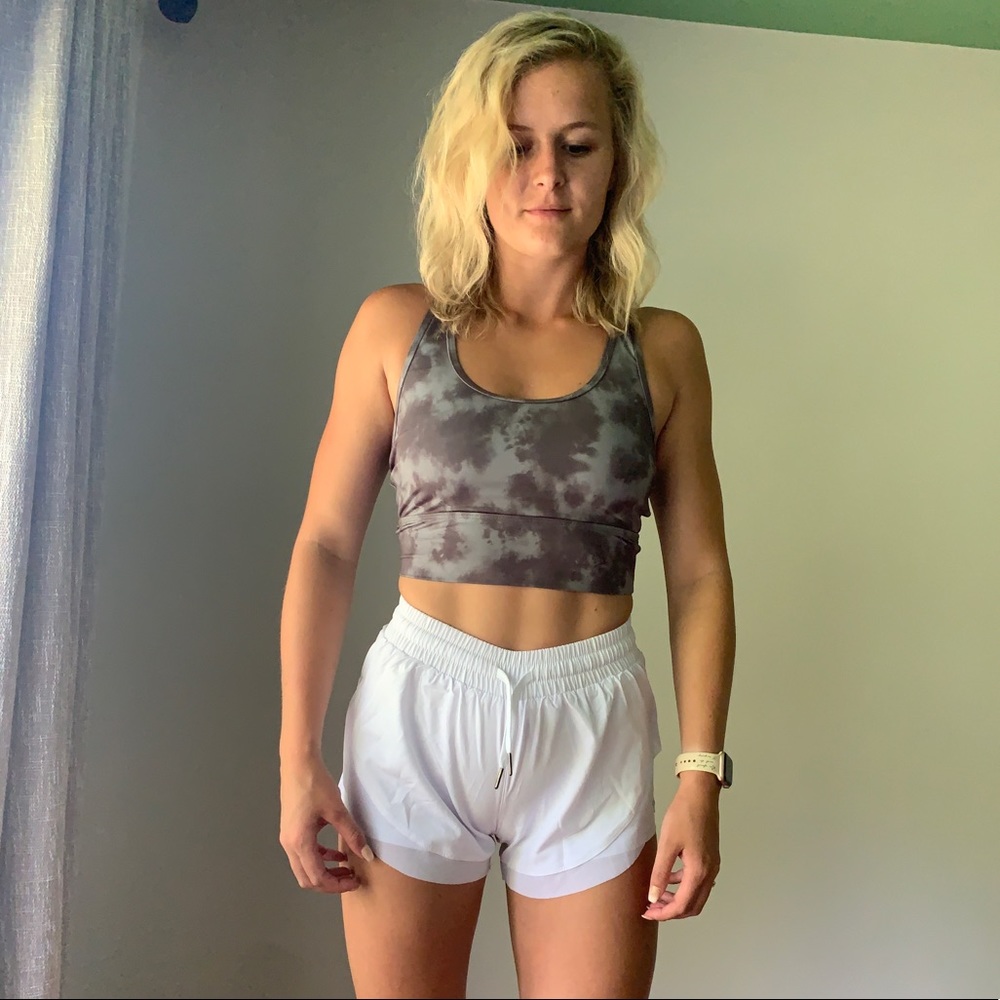 Longline Sports Bras/Crop - Strappy Back - S